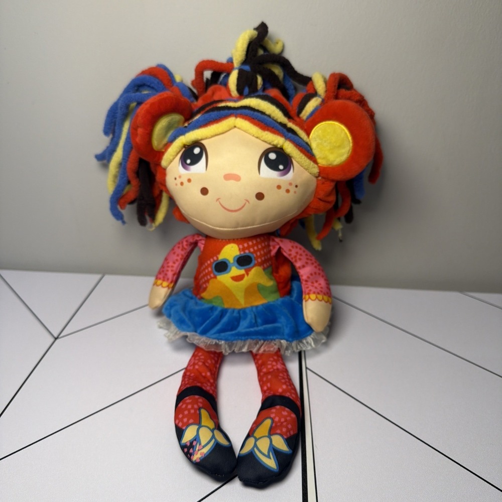 Flipzee Precious Girls "Lola" The Monkey 2-in-1 Plush Cuddly Doll Stuffed Soft